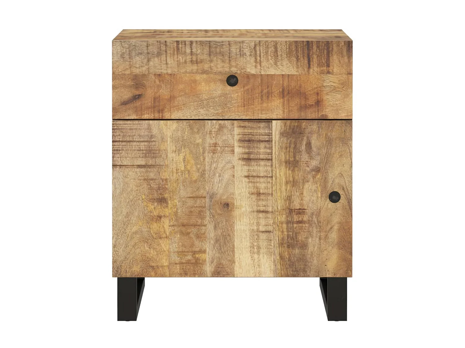 Mesa de cabeceira 50x33x60 cm Madeira de mangueira e derivados