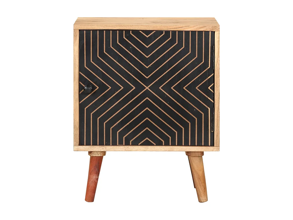Table de chevet 40x30x50 cm Bois d'acacia massif