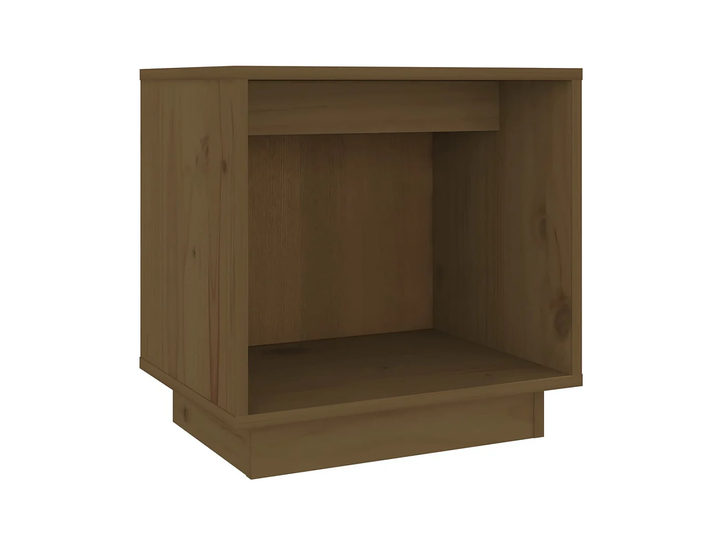 Comodini 2 pezzi Marrone miele 40x30x40 cm Legno di pino massiccio
