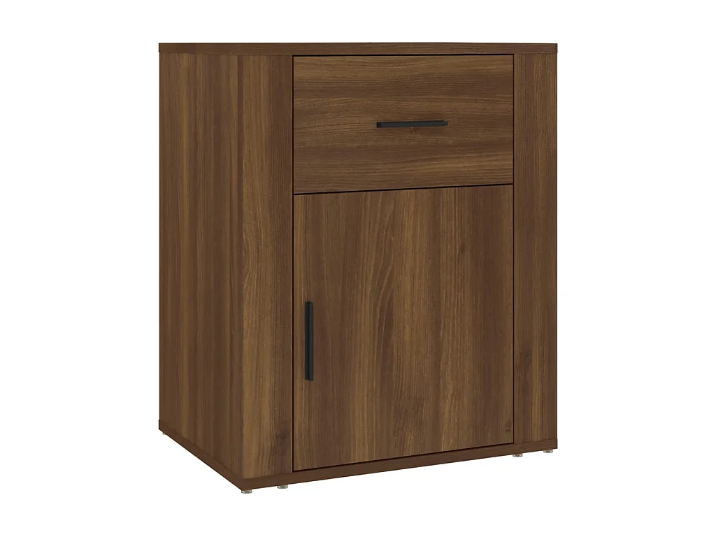 Table de chevet Chêne marron 50x36x60 cm Bois d'ingénierie
