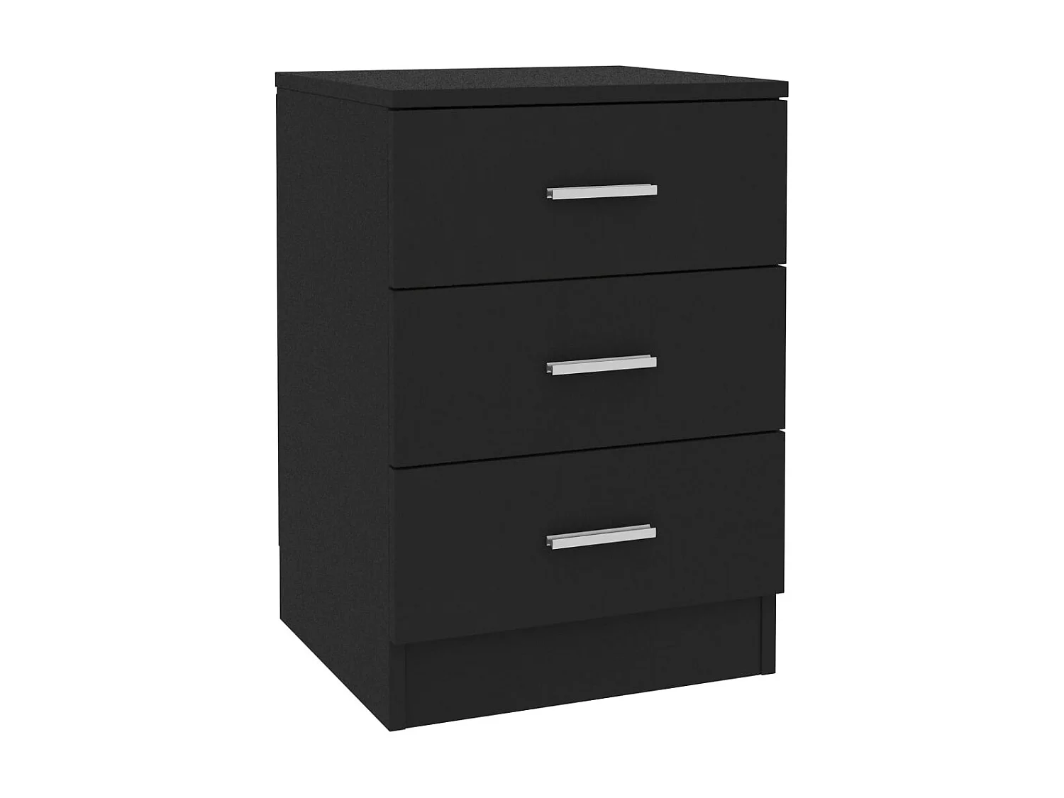 Tables de chevet 2 pcs Noir 38 x 35 x 56 cm Aggloméré