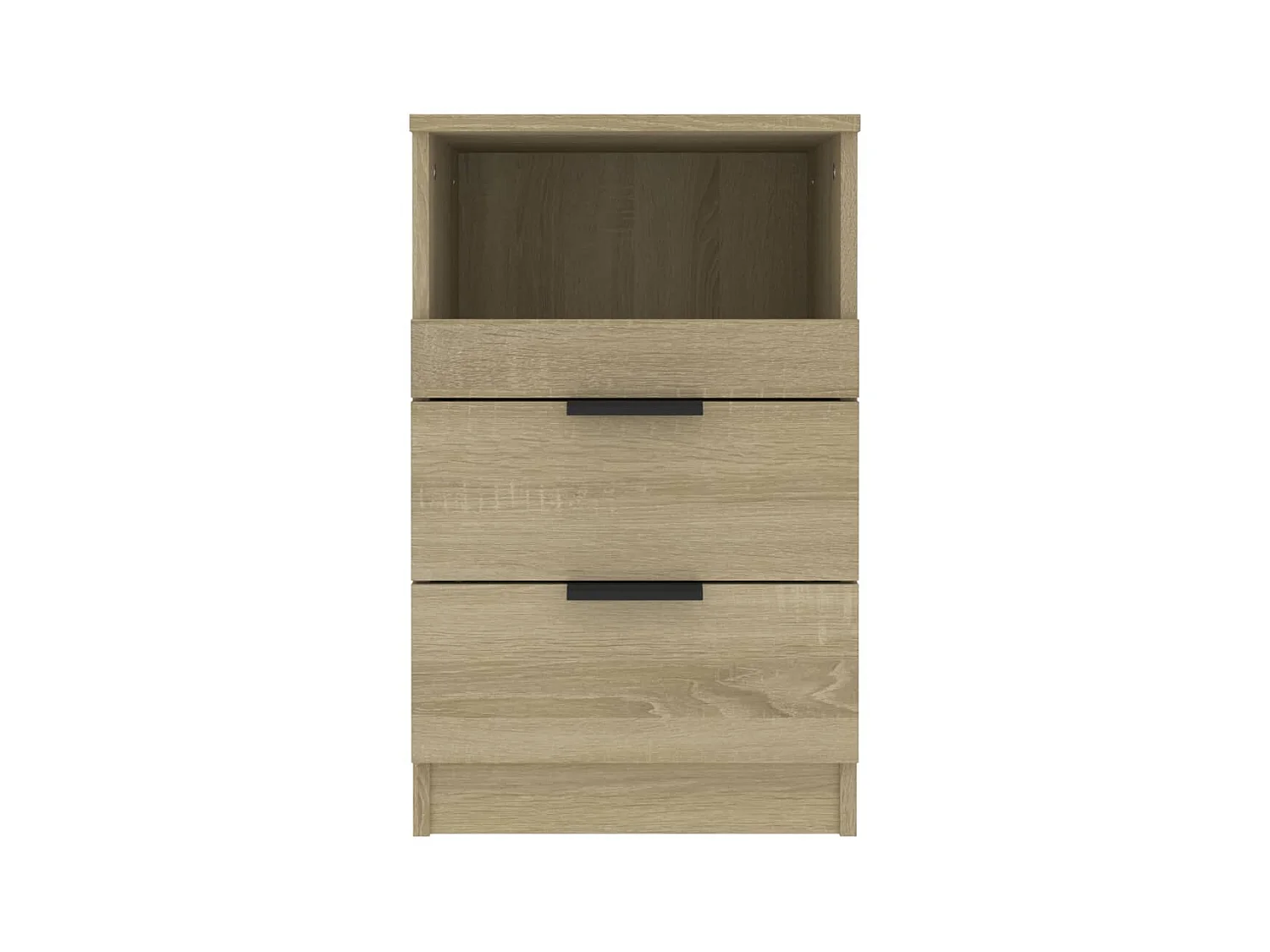 Tables de chevet 2 pcs Chêne Sonoma Bois d'ingénierie