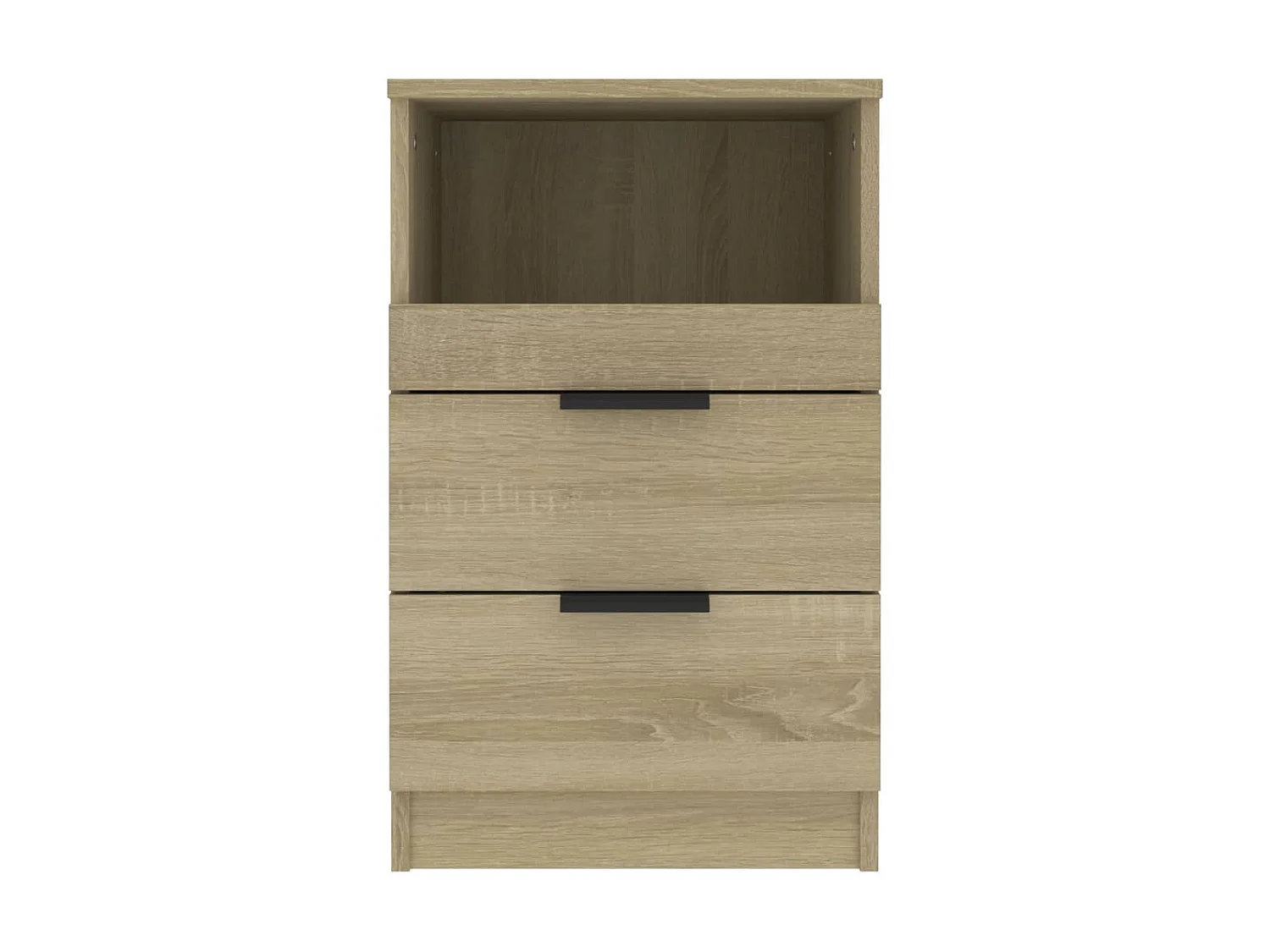 Tables de chevet 2 pcs Chêne Sonoma Bois d'ingénierie