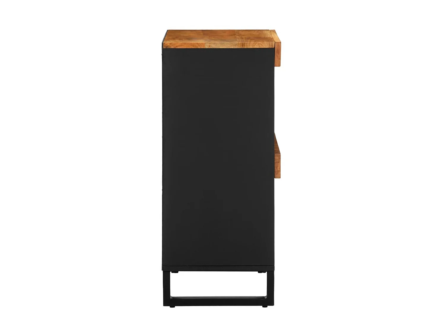 Beistellschrank 60x33x75 cm aus massivem Akazienholz