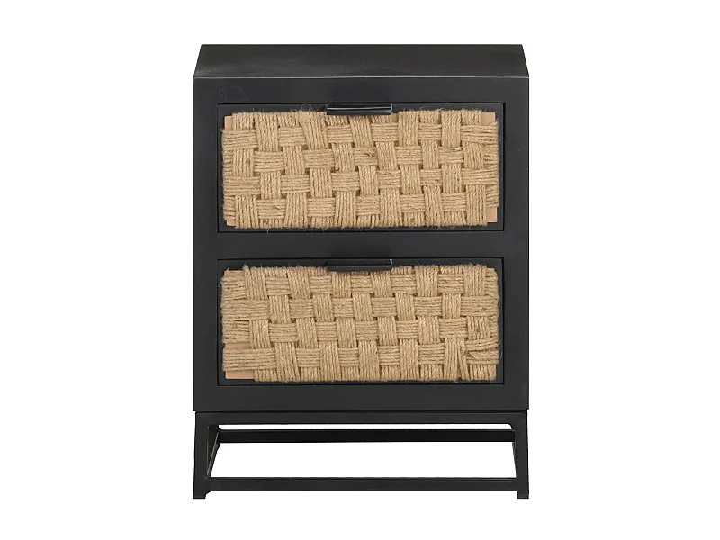 Nachtkastje 40x30x50 cm Massief mangohout