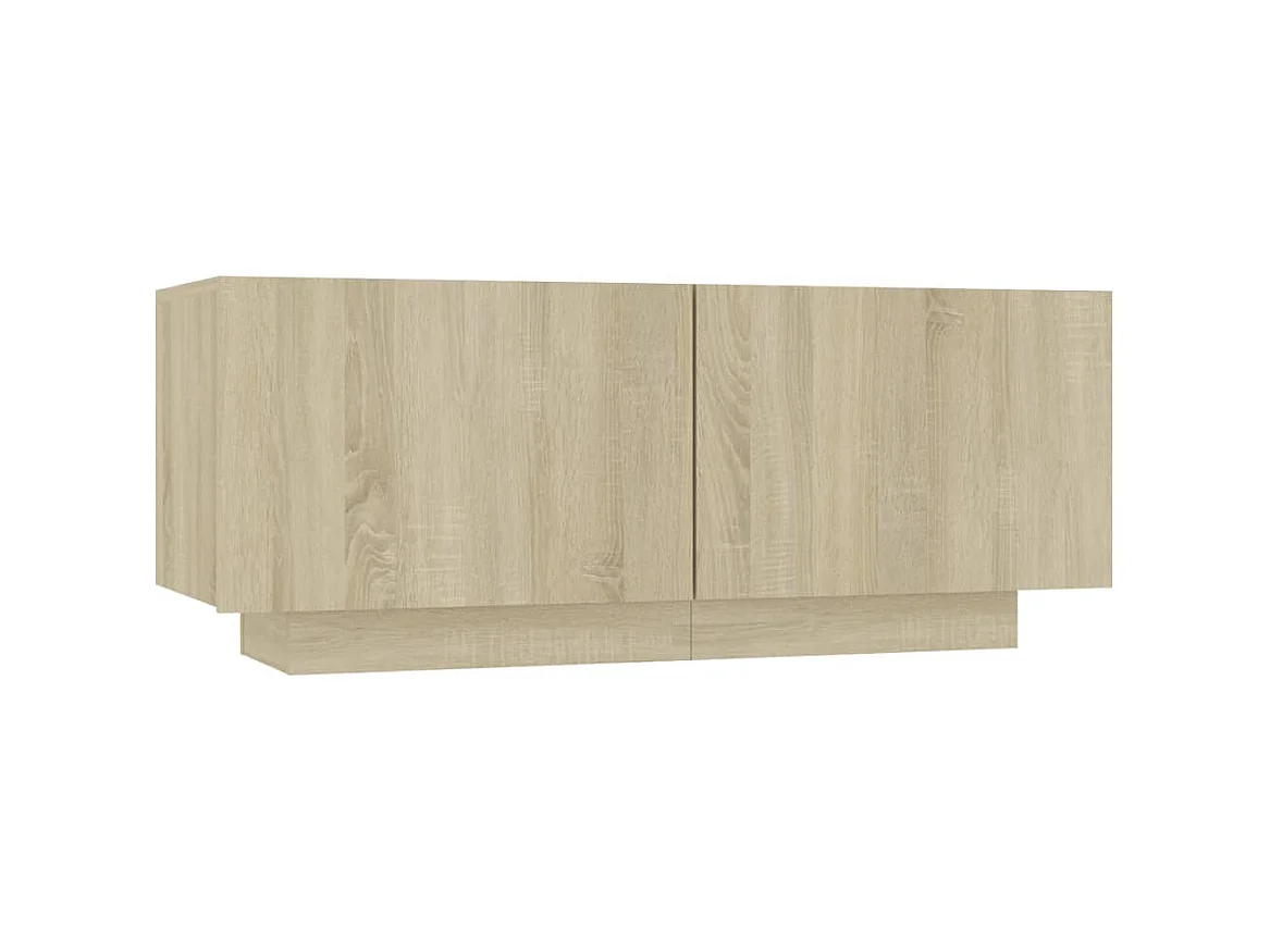Nachtkastje Sonoma eiken 100x35x40 cm Spaanplaat