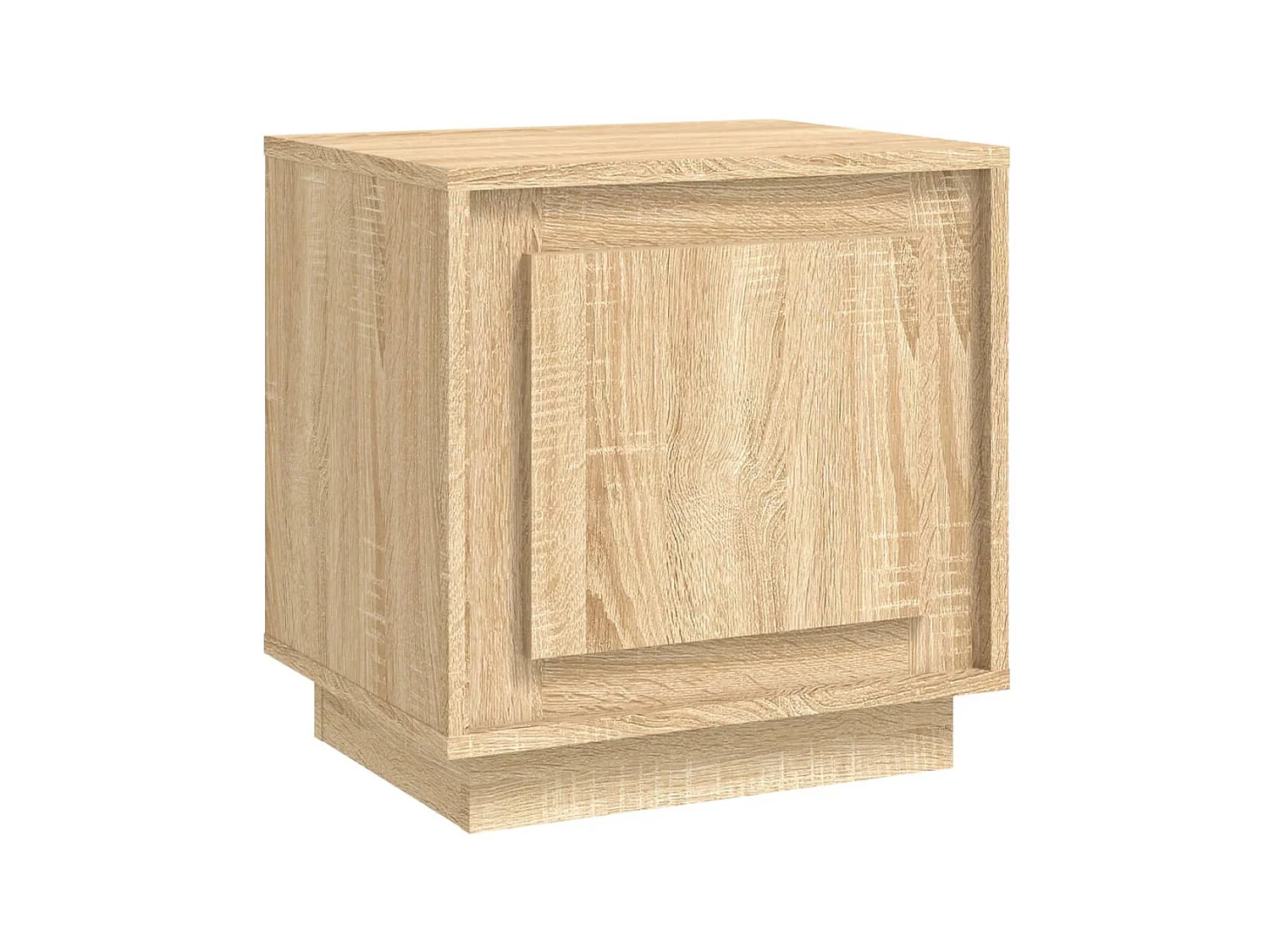 Comodino in rovere Sonoma 44x35x45 cm in derivati del legno