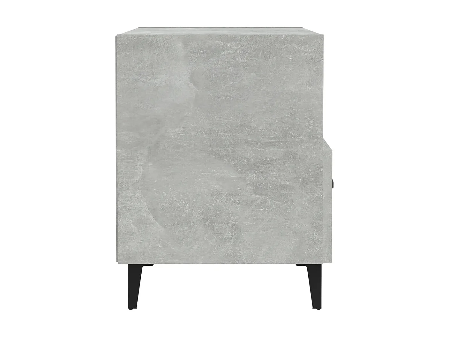 Table de chevet Gris béton Bois d'ingénierie