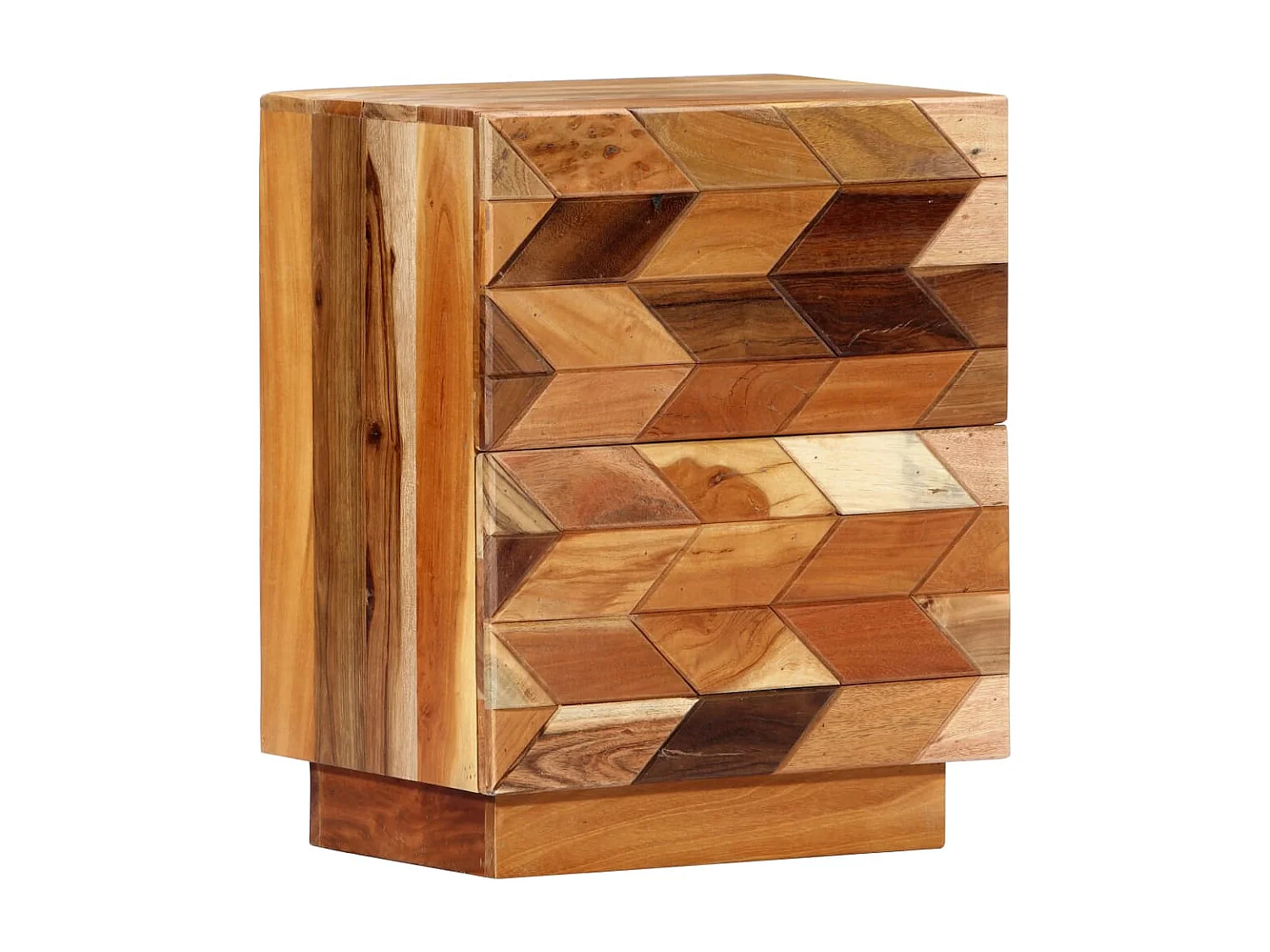 Table de chevet 40 x 30 x 50 cm Bois de récupération massif