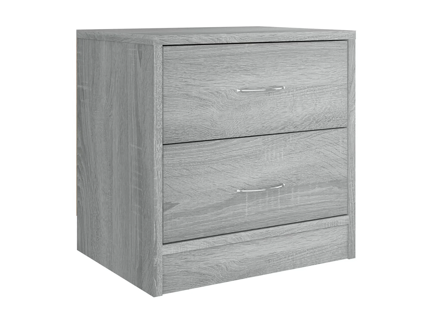 Tables de chevet 2 pcs Sonoma gris 40x30x40 cm Bois ingénierie