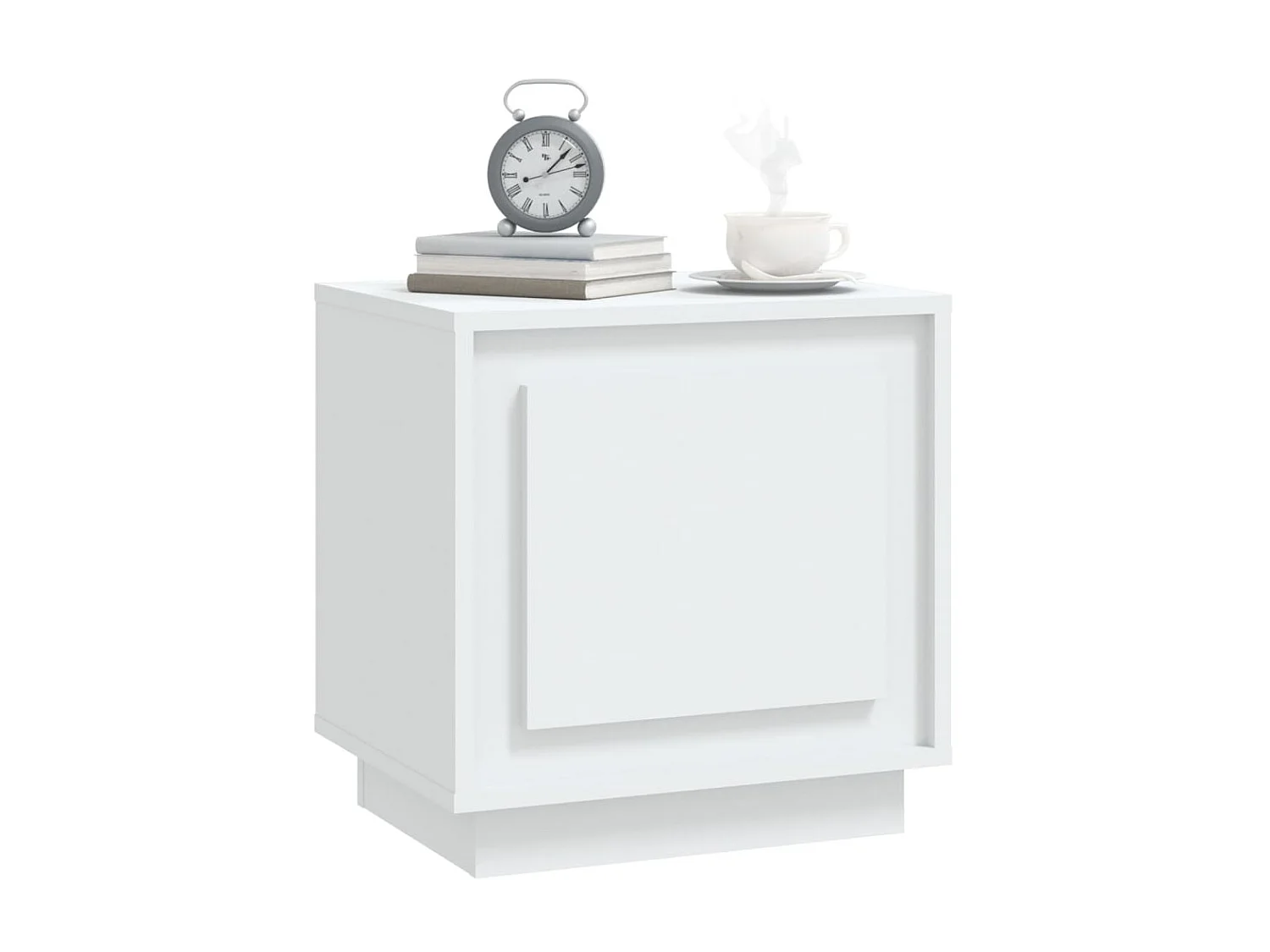 Comodini 2 pezzi bianco 44x35x45 cm in MDF