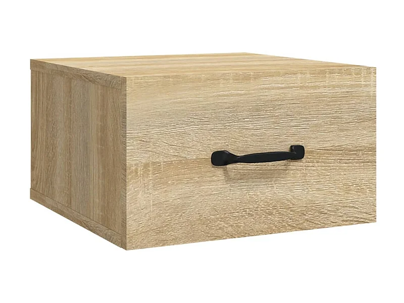 Wand-Nachttisch Sonoma-Eiche 35x35x20 cm
