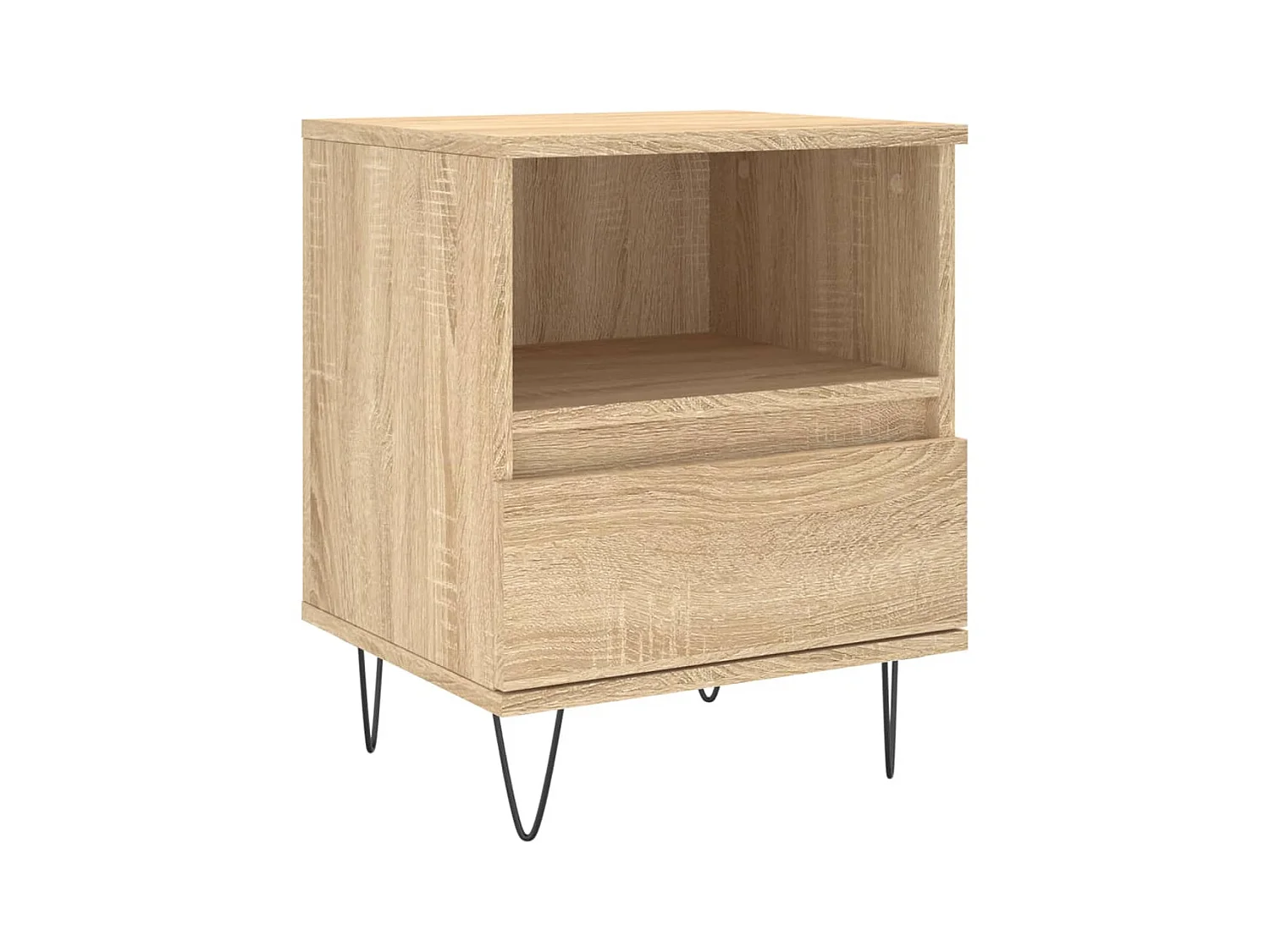 Sonoma eiken nachtkastje 40x35x50 cm samengesteld hout