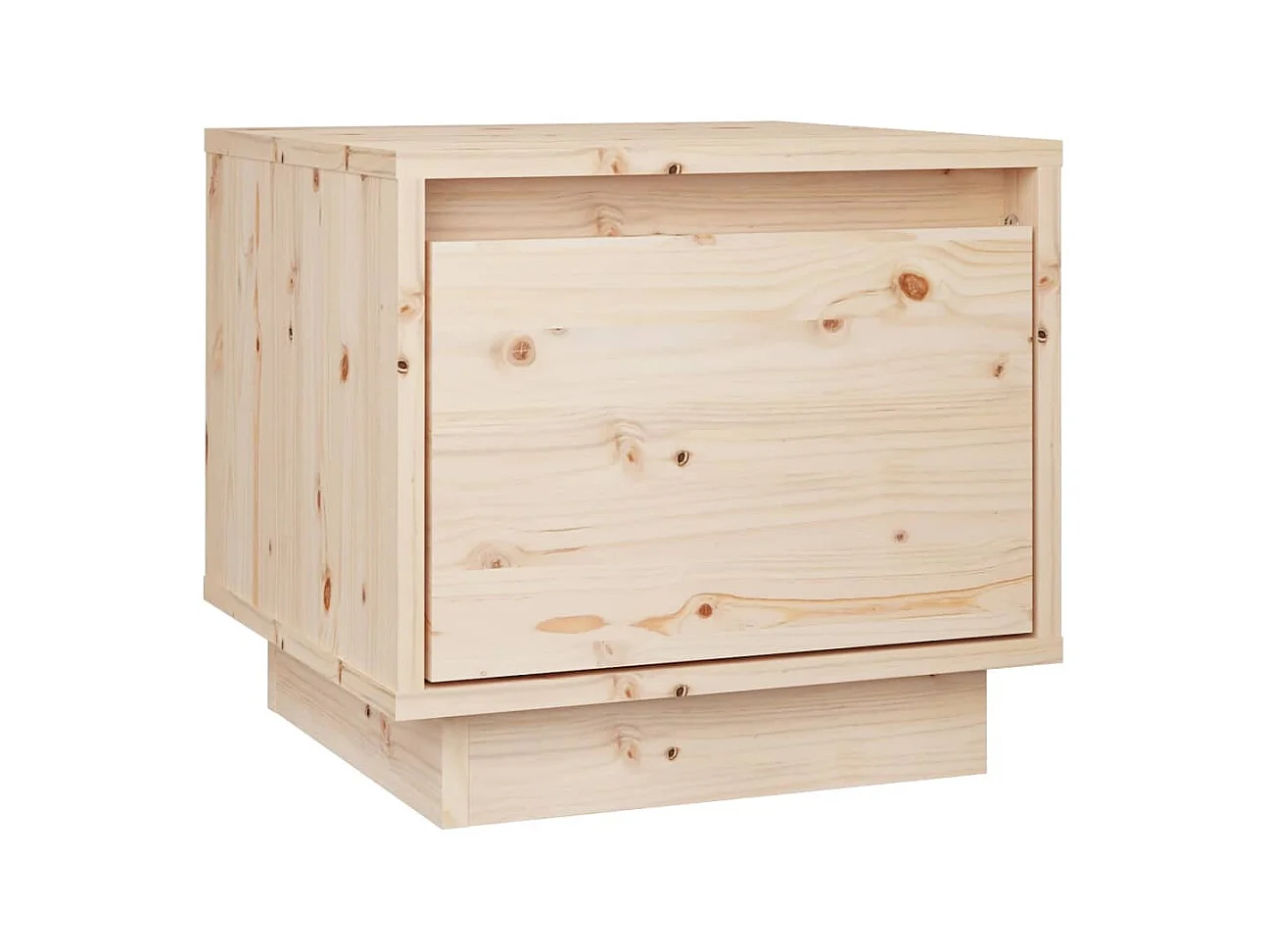 Nachttisch 35x34x32 cm Massives Kiefernholz