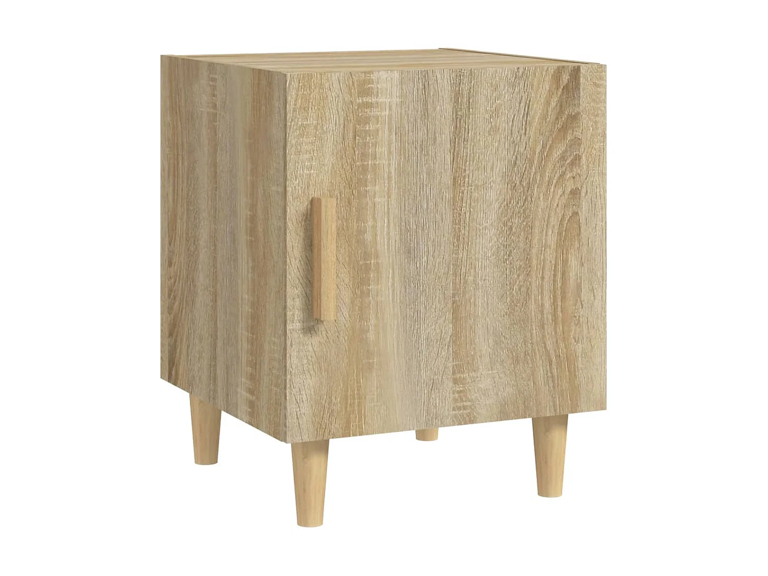 Tables de chevet 2 pcs Chêne Sonoma Bois d'ingénierie