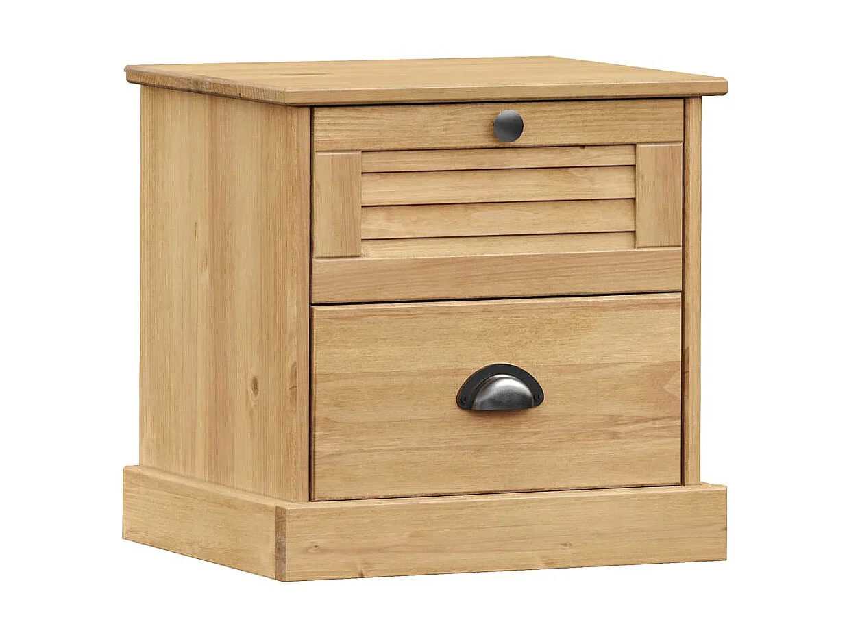 Table de chevet VIGO 42x35x40 cm bois de pin massif