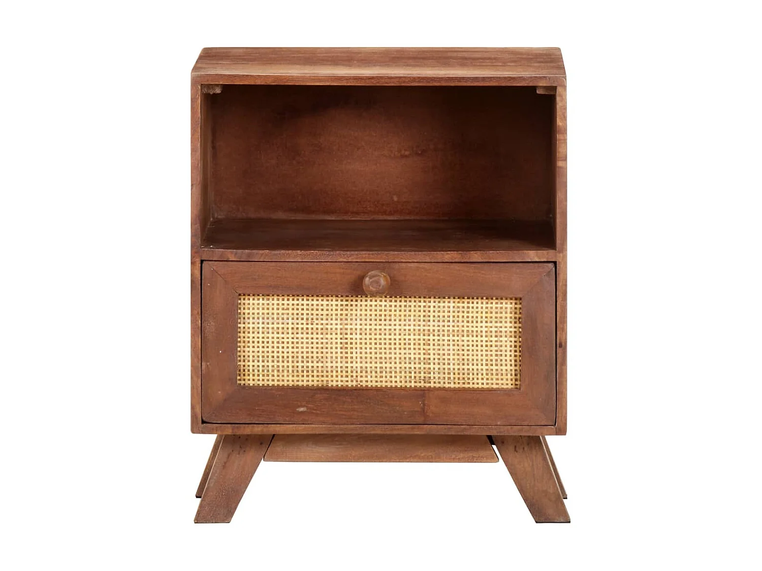 Table de chevet 40x30x50 cm Bois de manguier massif