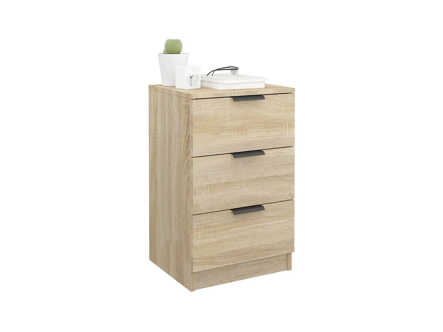 Table de chevet Chêne sonoma 40x36x65 cm