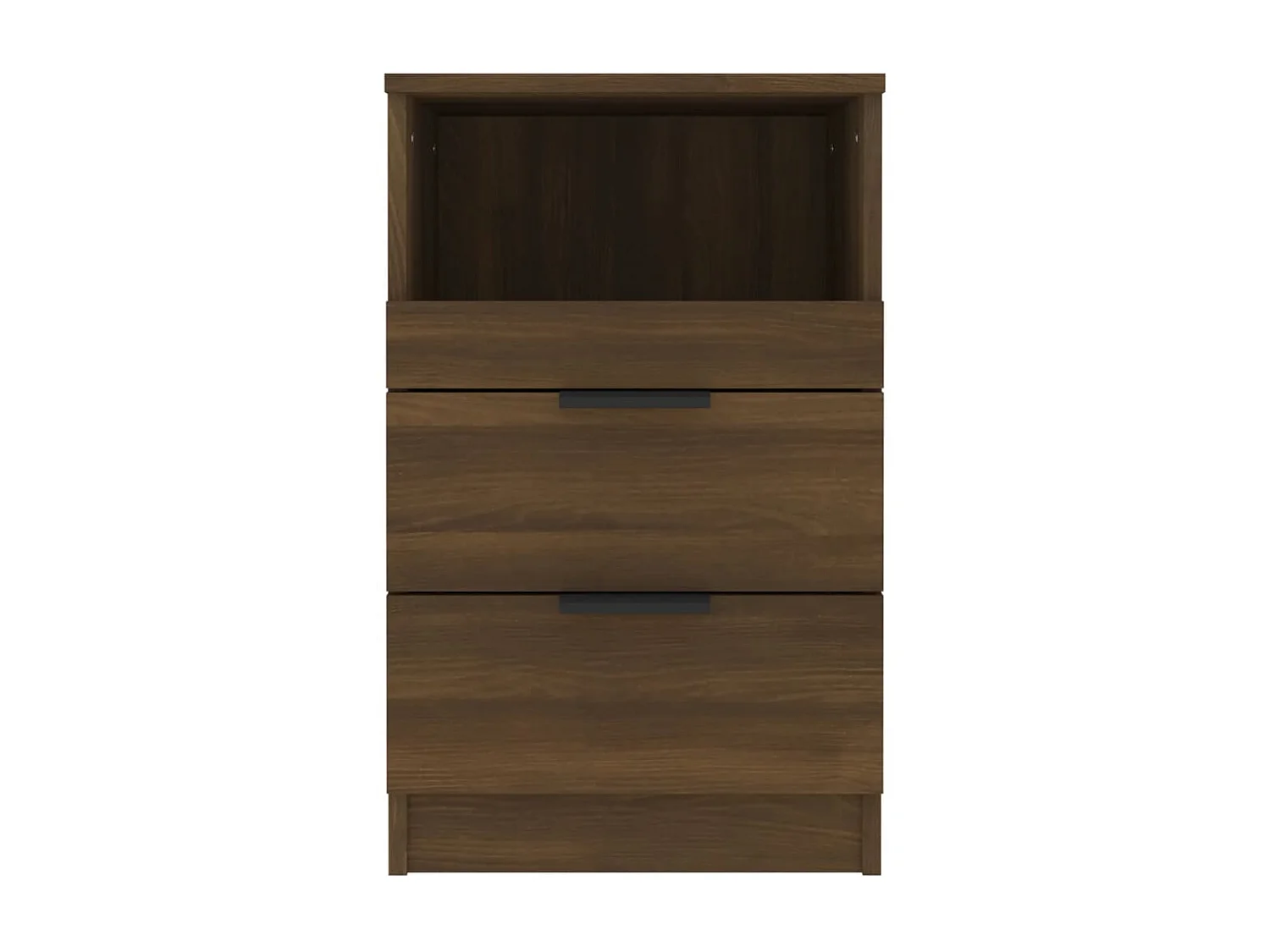 Table de chevet Chêne marron Bois d'ingénierie