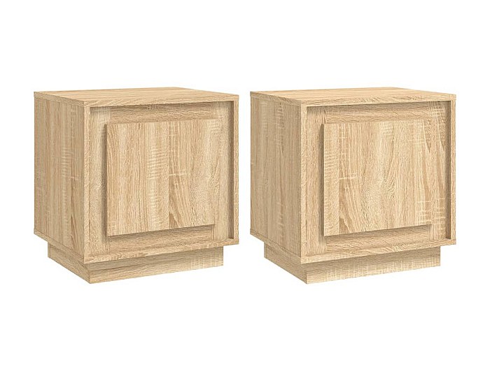 Higsose Comodini Camera Da Letto 40x35x62.5 cm Comodini Camera Da Letto Legno Rovere marrone Comodino Design Nightstand Armadio Camera Da Letto Moderno Set Comodini