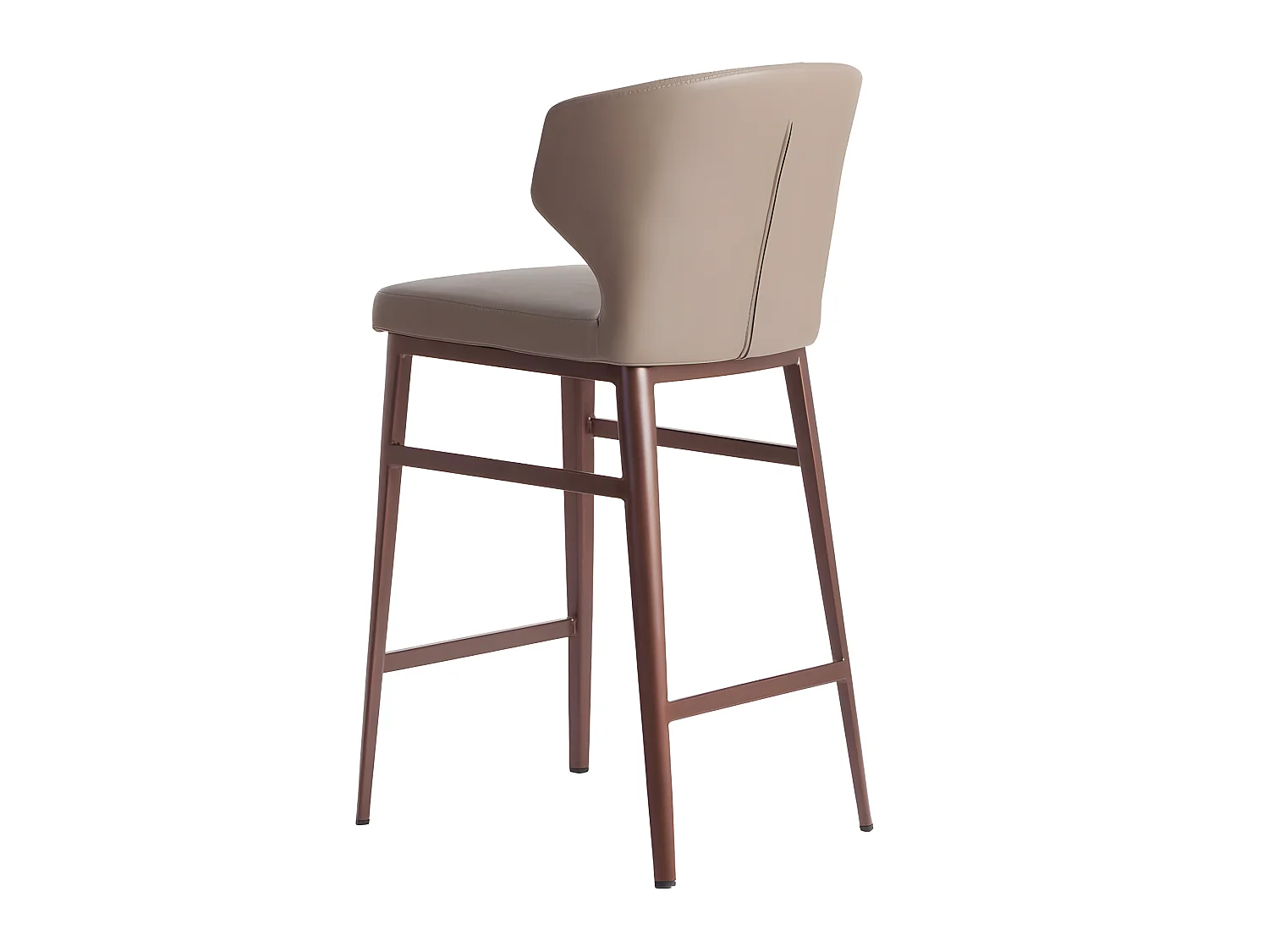 Gepolsterter Kunstlederhocker  4000 ANGEL CERDA