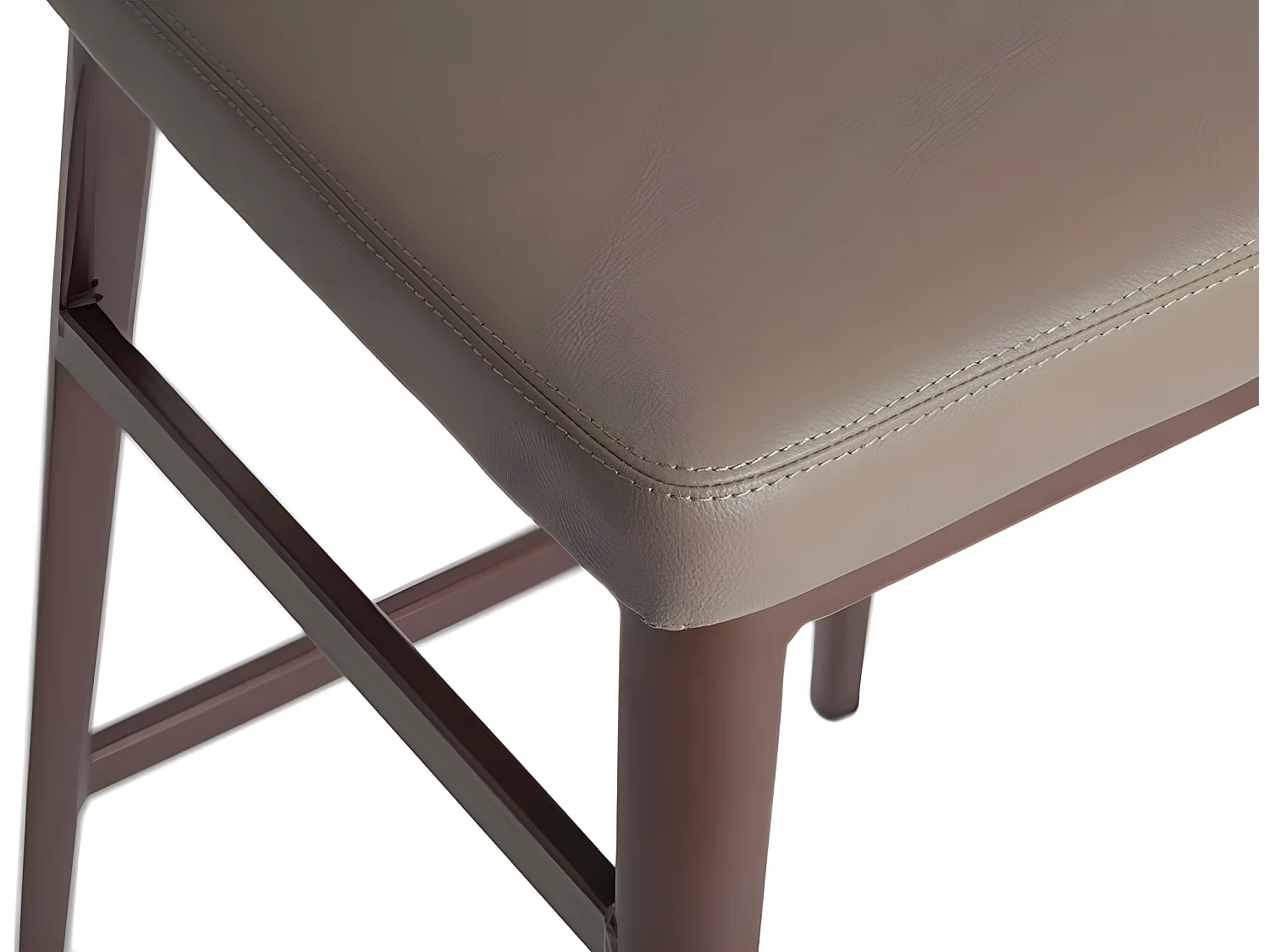 Gepolsterter Kunstlederhocker  4000 ANGEL CERDA