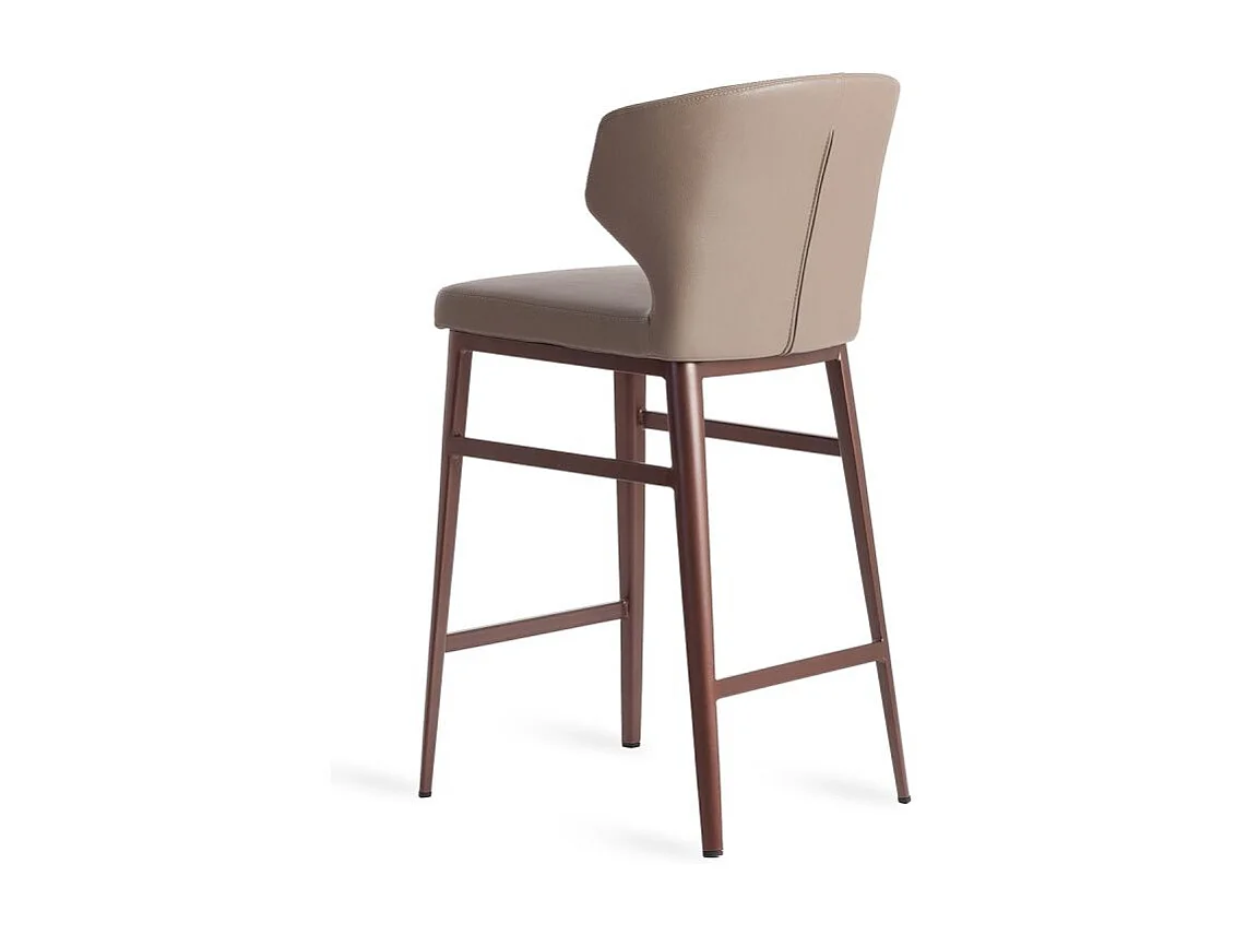 Stoel in donker nerts eco-leer 4000 ANGEL CERDA