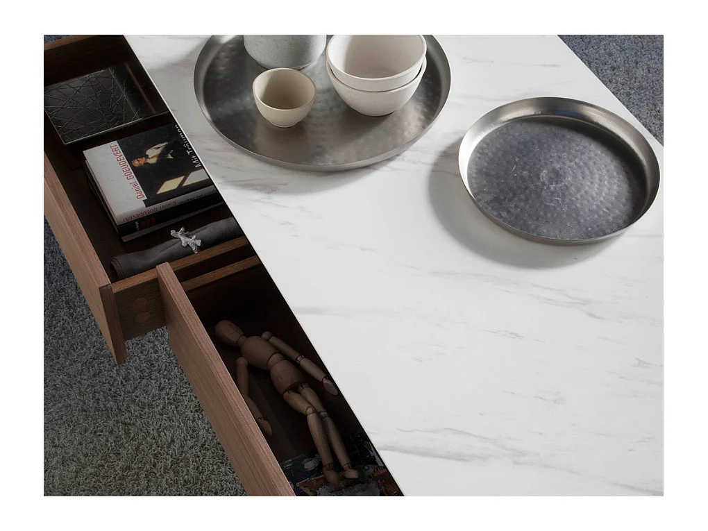 Couchtisch aus Calacatta-Porzellan  2049 ANGEL CERDA