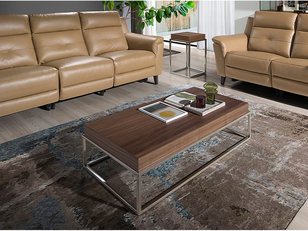 Rechteckiger Couchtisch Nussbaum  2026 ANGEL CERDA