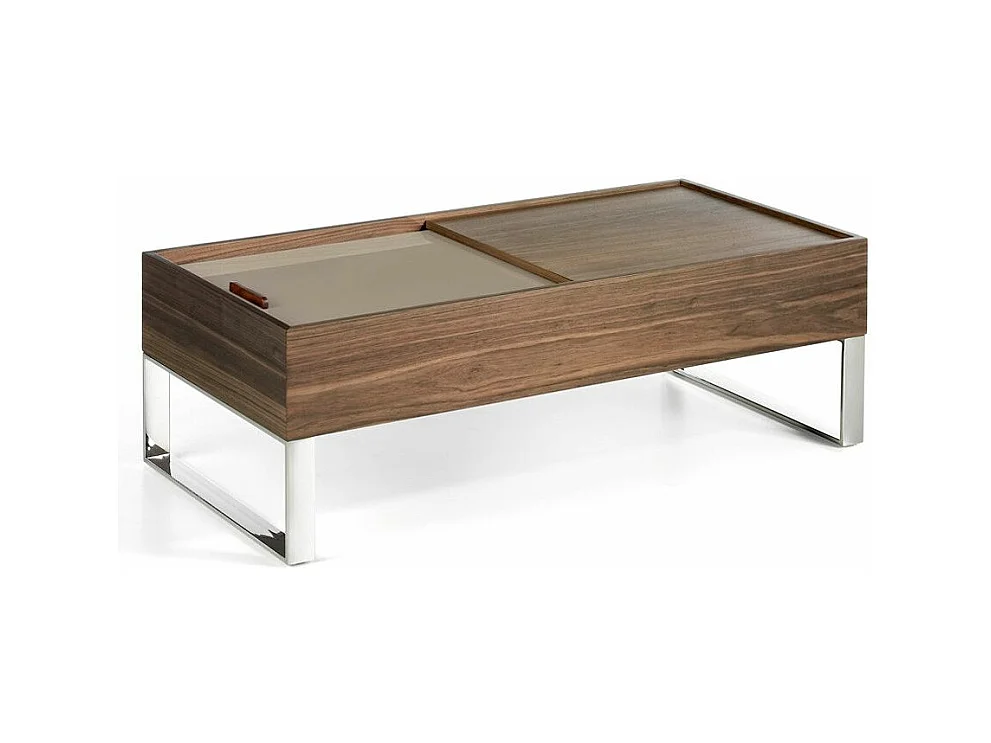 Notenhouten salontafel 2048 ANGEL CERDA