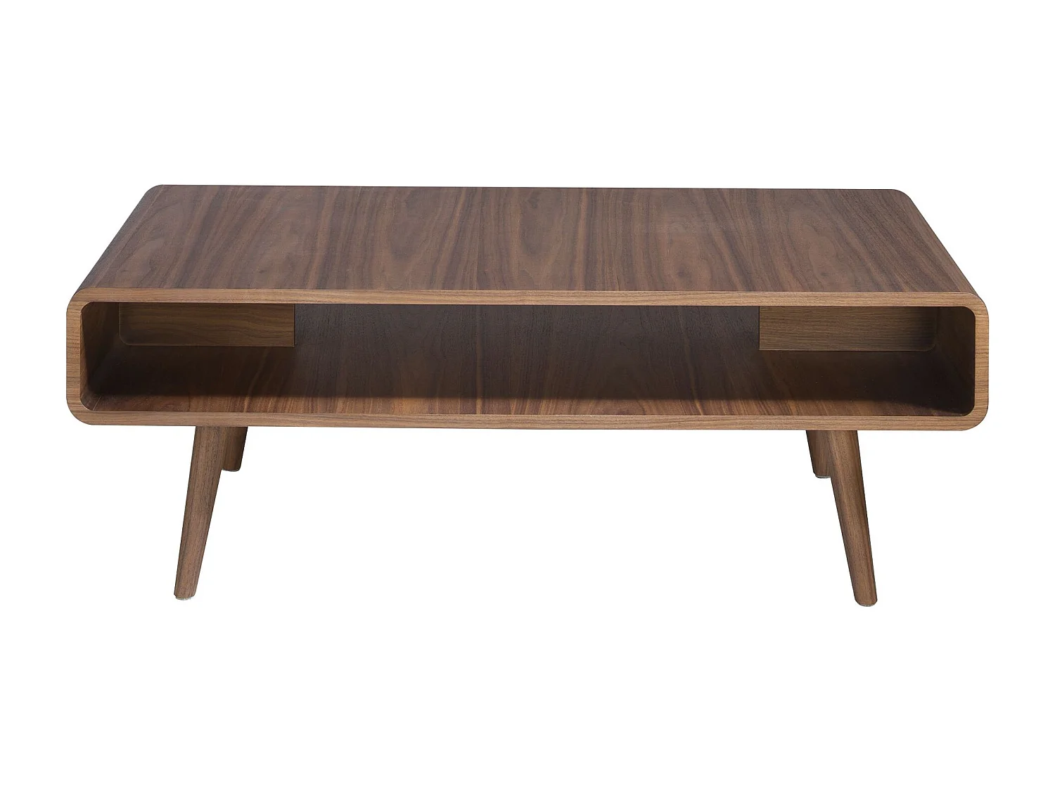 Table basse rectangulaire en noyer 2021 ANGEL CERDA