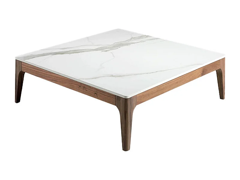 Imitatie marmer glazen salontafel 2042 ANGEL CERDA