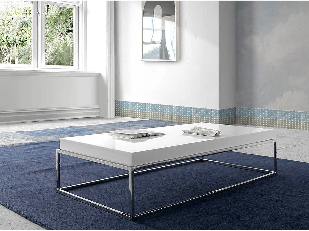 Rechthoekige witte salontafel 2025 ANGEL CERDA