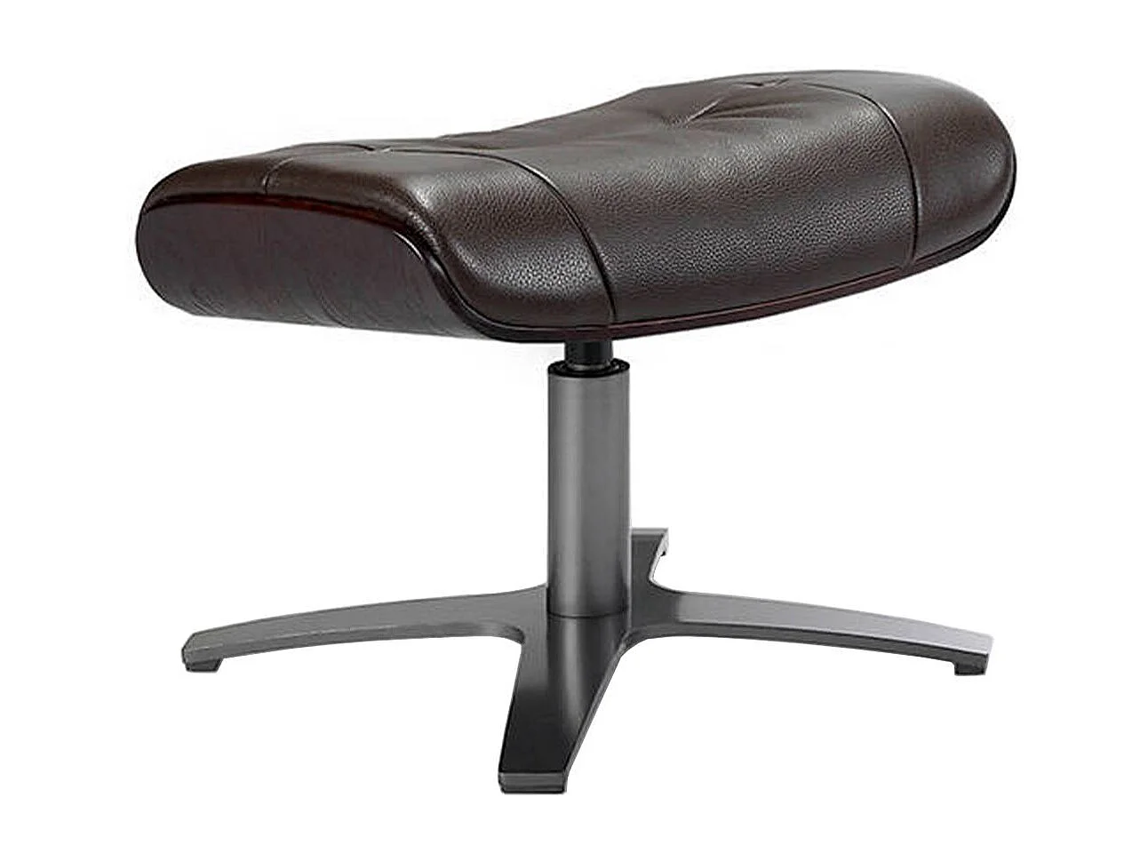 Repose-pieds en cuir brun chocolat 5003 ANGEL CERDA