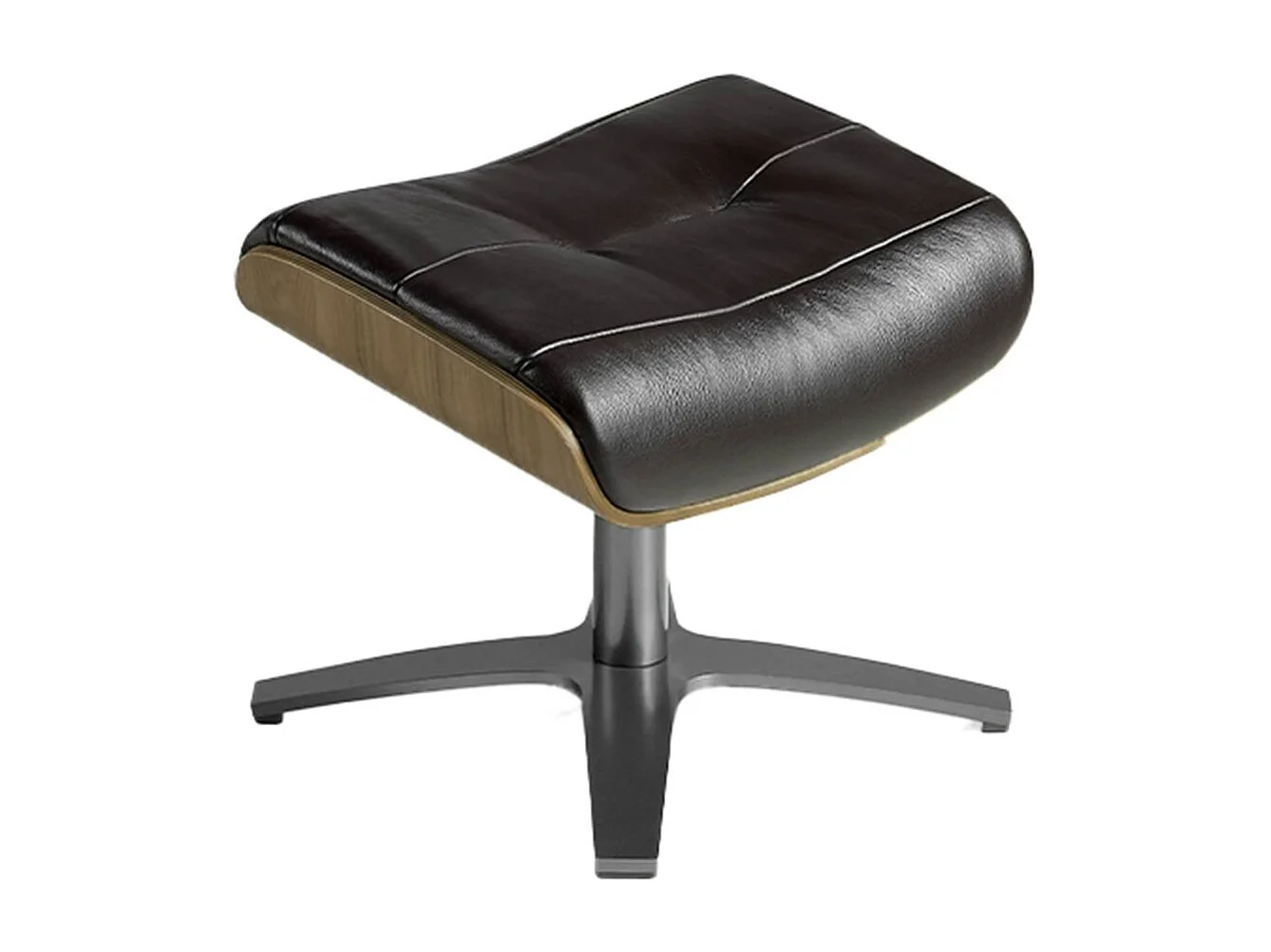 Repose-pieds en cuir marron chocolat 5035 ANGEL CERDA