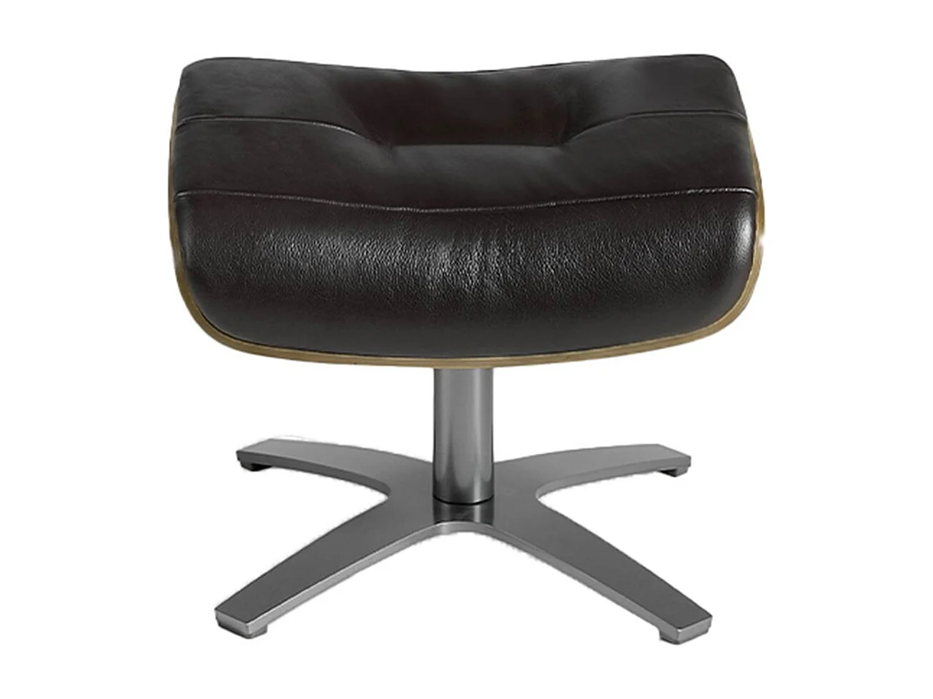 Repose-pieds en cuir marron chocolat 5035 ANGEL CERDA