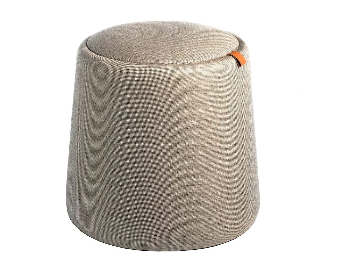 Pouf in tessuto grigio 5073 ANGEL CERDA