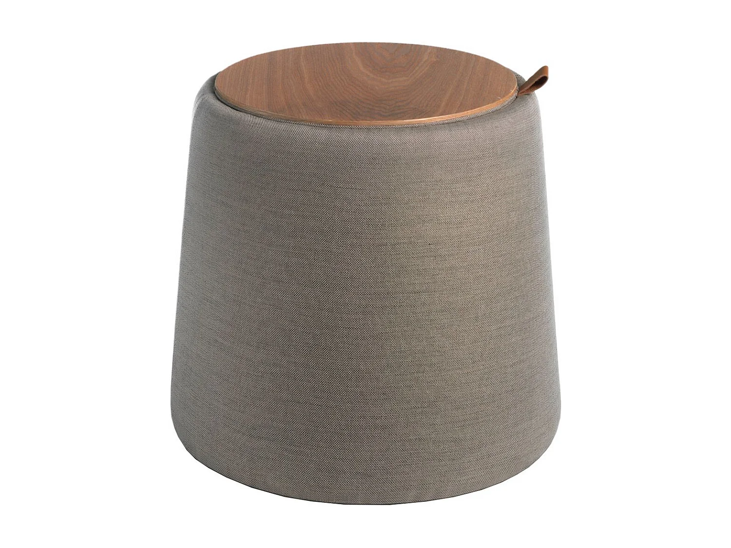 Pouf in tessuto grigio 5073 ANGEL CERDA