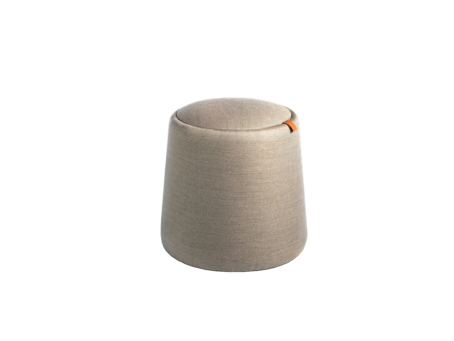 Pouf en tissu gris 5073 ANGEL CERDA