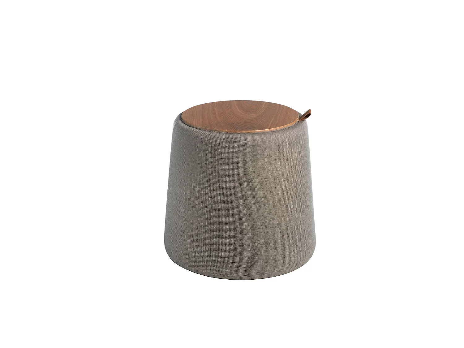 Pouf en tissu gris 5073 ANGEL CERDA