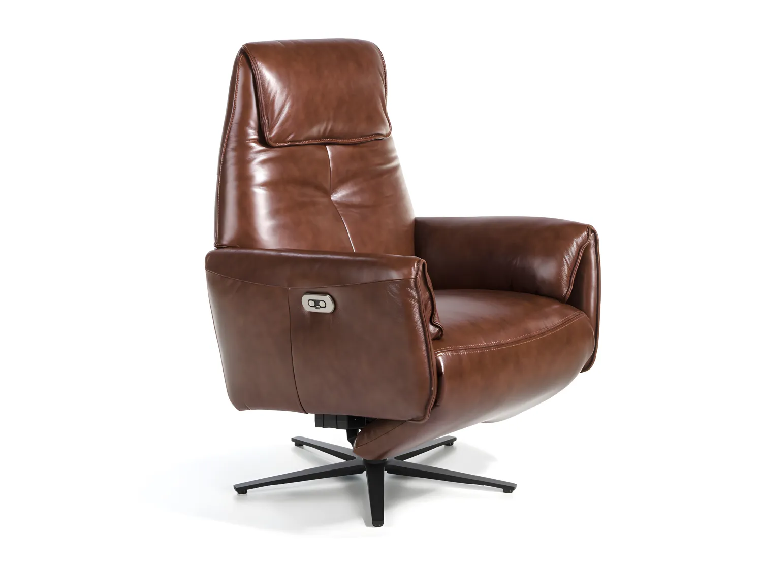 Fauteuil pivotant double relax en cuir 5056 ANGEL CERDA