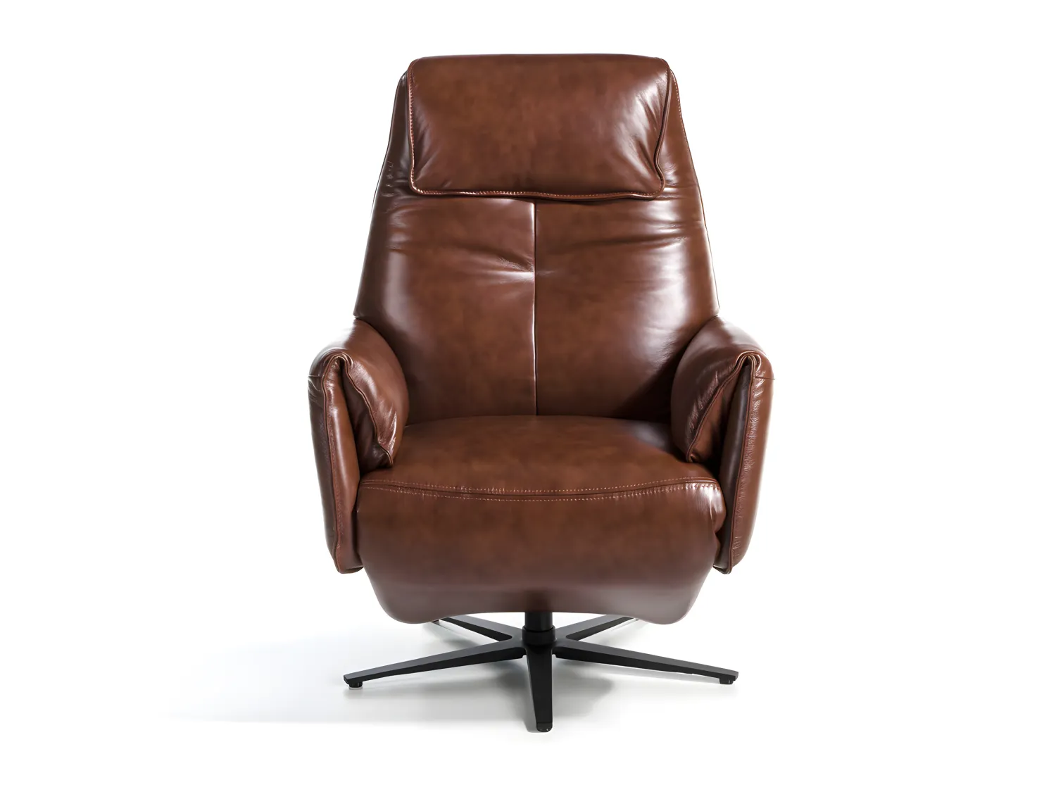 Fauteuil pivotant double relax en cuir 5056 ANGEL CERDA