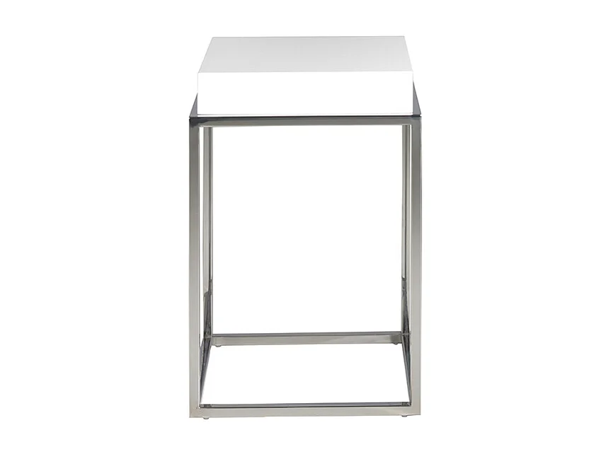 Vierkante witte hoektafel 2041 ANGEL CERDA