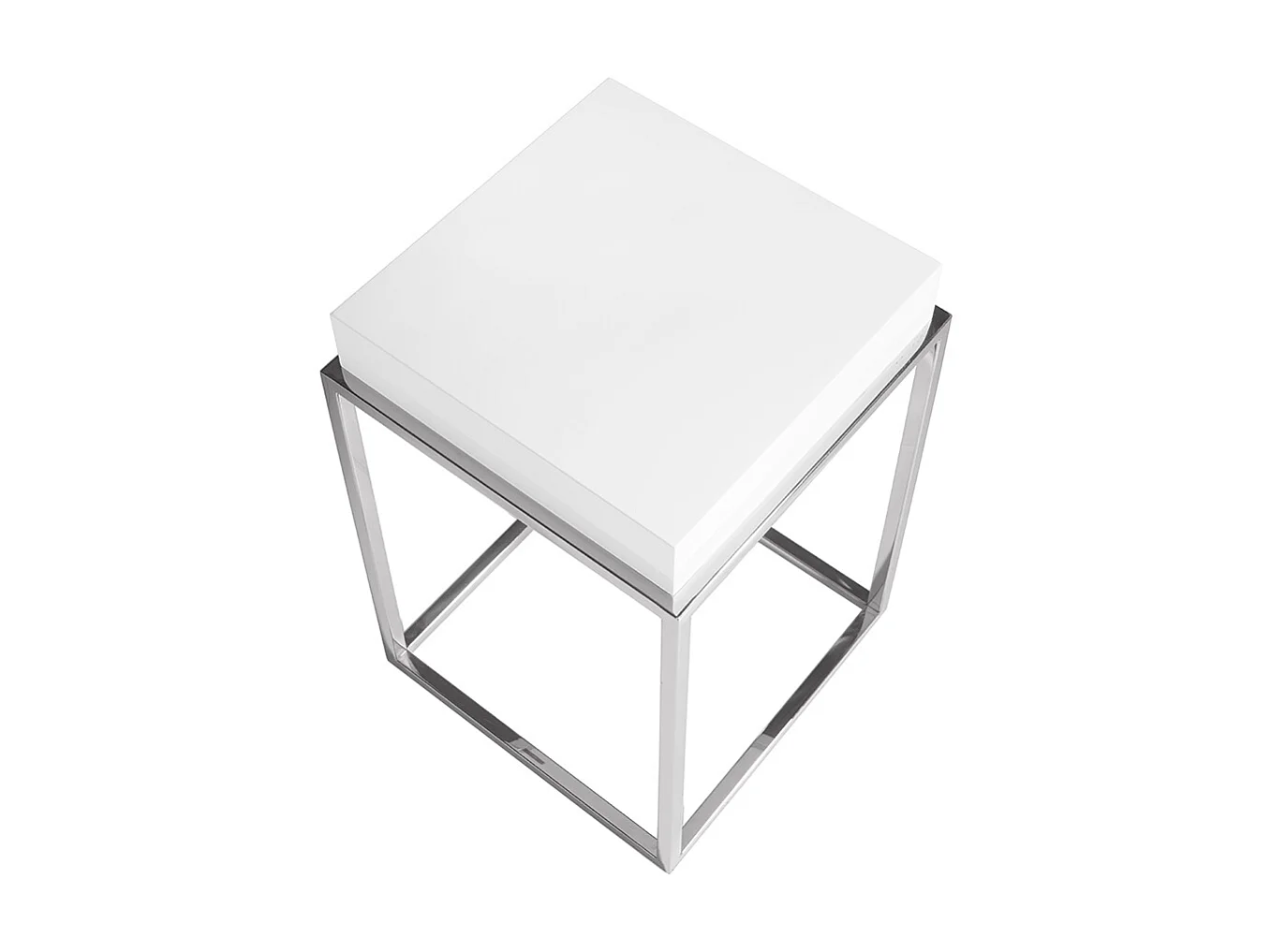 Vierkante witte hoektafel 2041 ANGEL CERDA