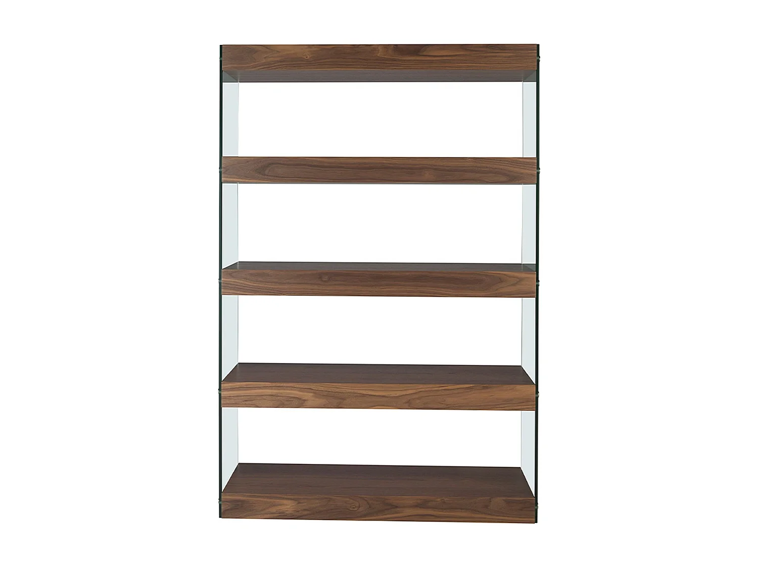 Étagère en noyer et verre 3091 ANGEL CERDA