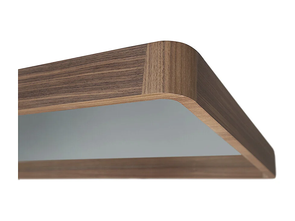 Miroir mural rectangulaire noyer 3035 ANGEL CERDA