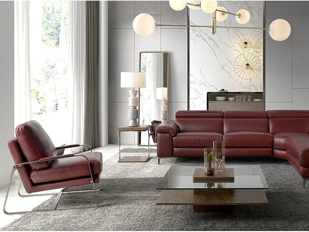 Miroir mural rectangulaire noyer 3036 ANGEL CERDA