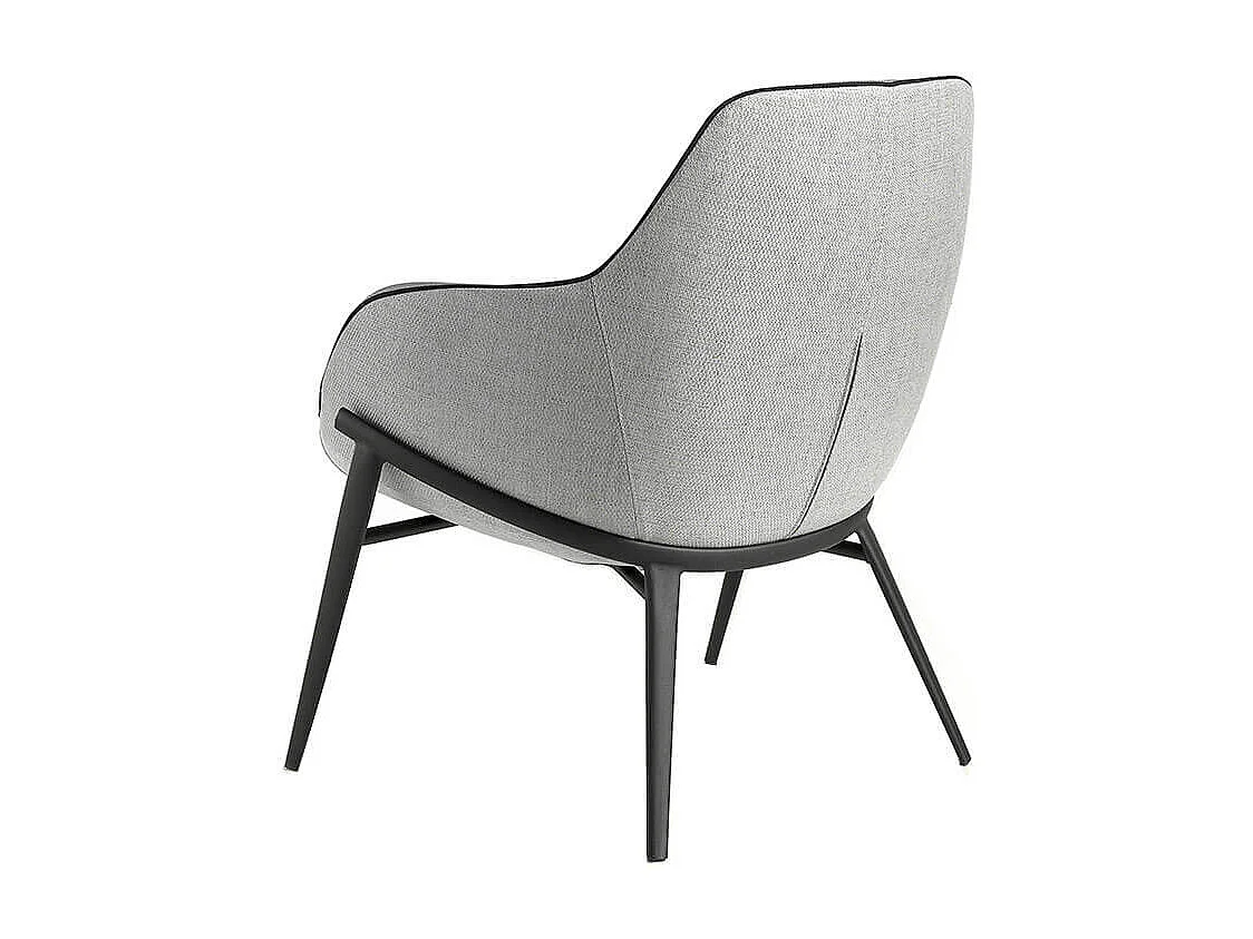 Grauer gepolsterter Sessel  5065 ANGEL CERDA