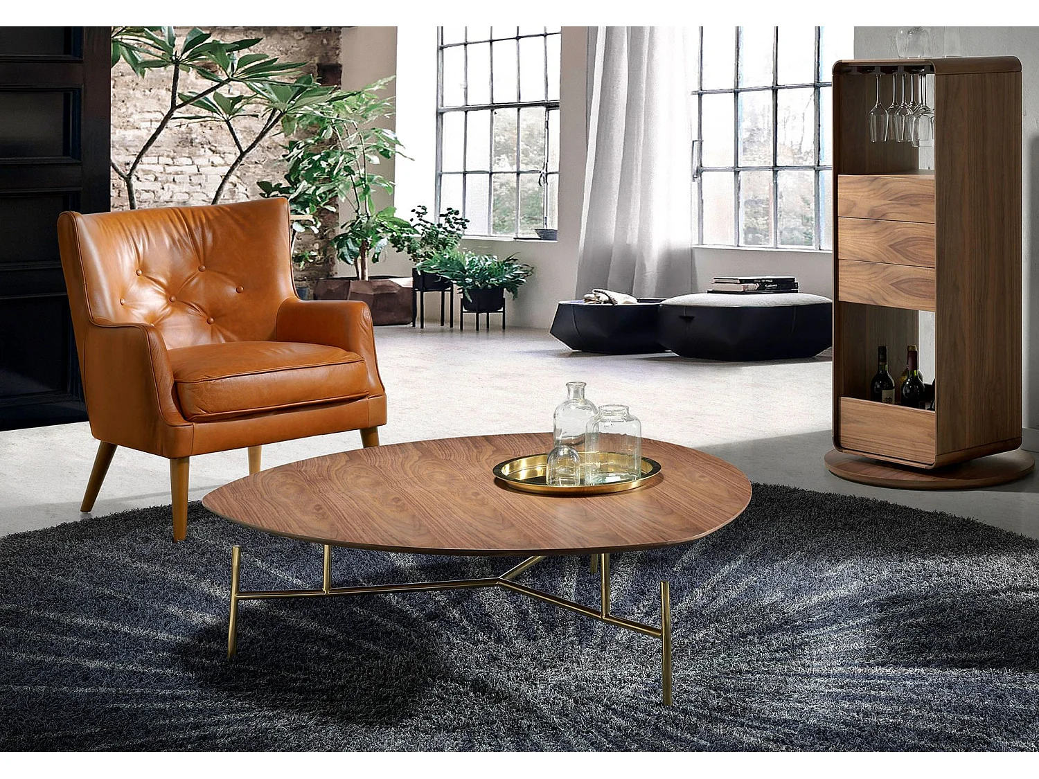 Bruine leren chester fauteuil 5053 ANGEL CERDA