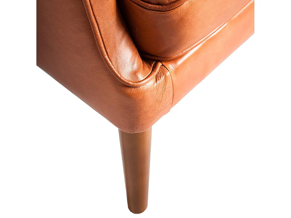 Bruine leren chester fauteuil 5053 ANGEL CERDA